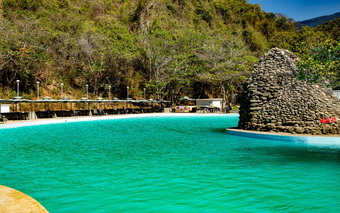 Piscina de agua salada